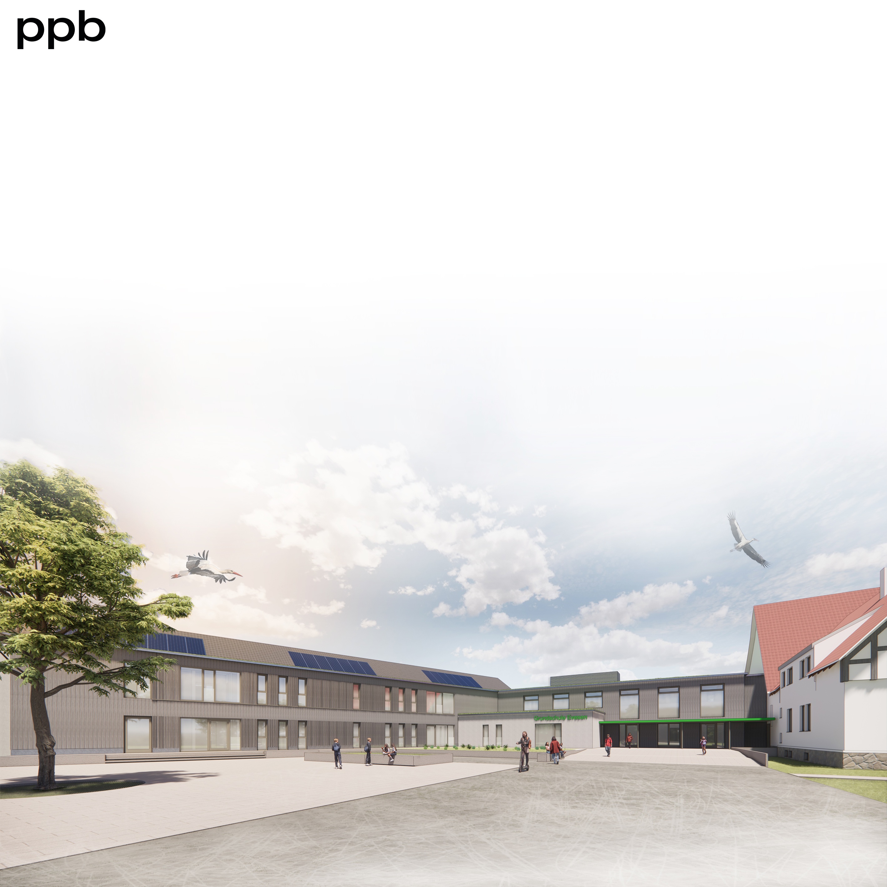 Grundschule Evesen, Erweiterung und Sanierung ppb architekten