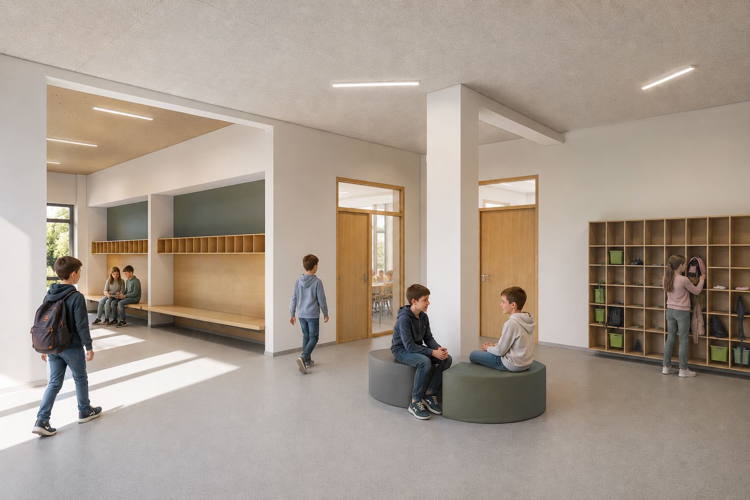 Erweiterung, Umbau und Sanierung der Grundschule Evesen 