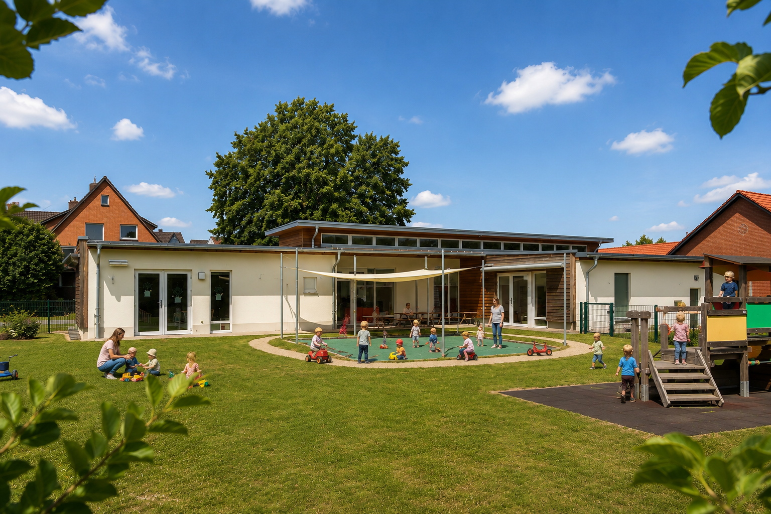 Neubau Kinderkrippe Wirbelwind in Sillium 